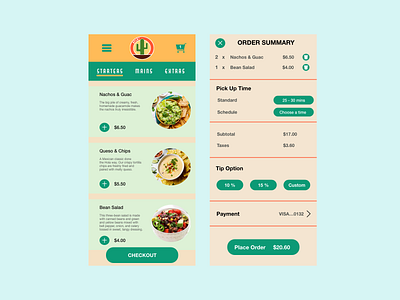 #Daily UI 58 Shopping Cart adobe xd app dailyui graphic design shopping taco