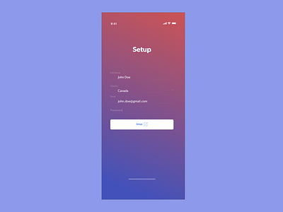 #Daily UI 82 Form