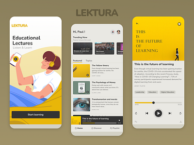 Lektura Mobile App Design