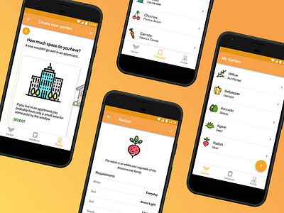 Grow App android app design mobile uiux