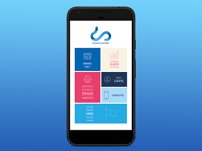 Dynamic Support Mobile design mobile uiux web