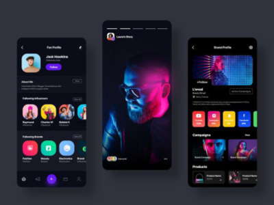 Music App UI Design branding graphic design ui