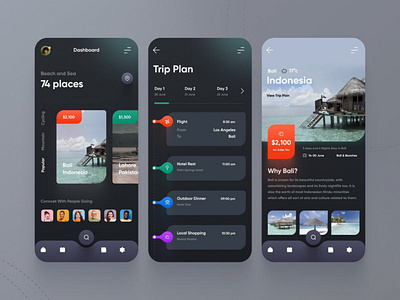 Travel App UI Design