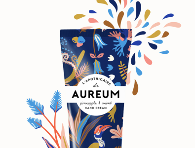 Aureum | Packaging Pattern Design branding design graphic design illustration vector