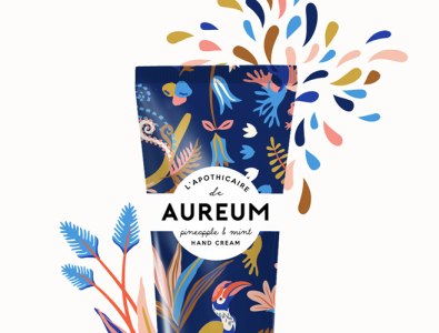 Aureum | Packaging Pattern Design