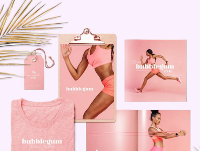 Bubblegum | Branding identity Design brand identity branding landing page ui