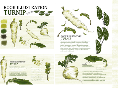 Digital Shortcut vegetable illustration vinhetas