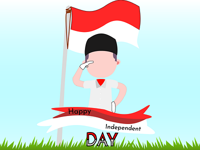 Indonesia Independent Day idn illustration independent independent day indonesia indonesia poster poster