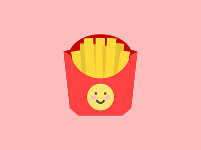 French Fries Icon food french fries icon red