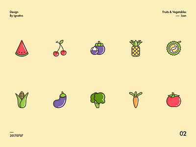 Fruits & Vegetables Icon