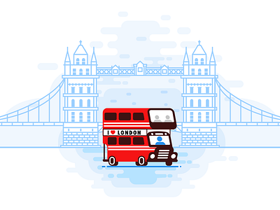 London Bus blue bus city view double decker bus london london bridge red