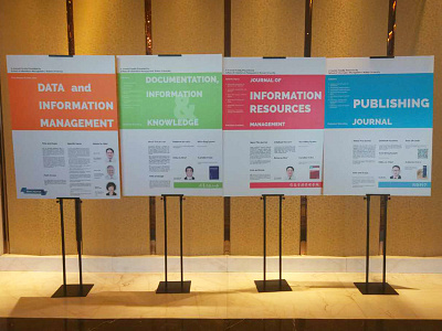 Display Board of Four Academic Journals