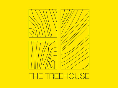 The Treehouse architect architecture branding design icon logo minimal vector