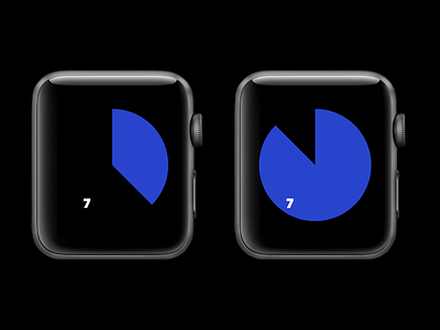 Apple Watch Clock UI