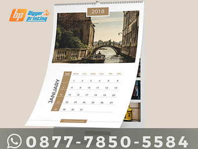 Cetak Kalender Dinding BERKUALITAS, Wa./Call. 0877-7850-5584 cetak kalender murah