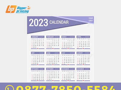 Cetak Kalender 2023 CIBODAS TANGERANG Wa./Call. 0877-7850-5584