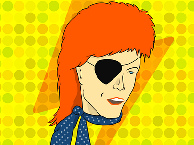 David Bowie illustration