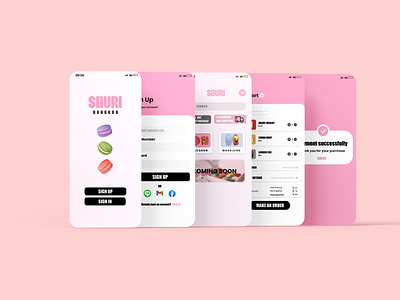 SOURI MOBILE APP app branding design ui