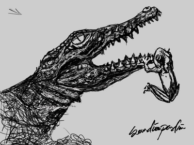 Crocs art illustration