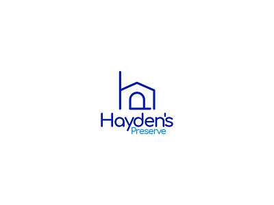 Hayden real estate logo branding logo