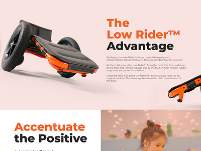 Low rider website design