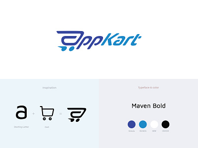 Appkart Style guide branding logo