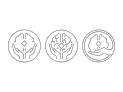 IESEC Symbol brain branding education icon identity isotype line logo