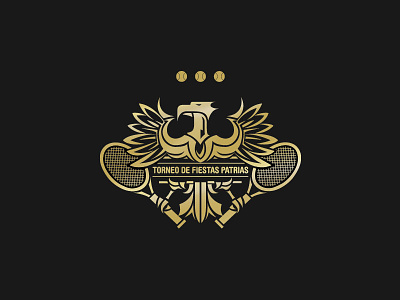 TTFP 2016 brand identity branding eagle logo logotype méxico sport symbol tennis