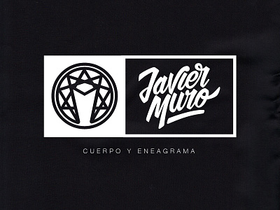 Javier Muro - Cuerpo y Eneagrama branding eneagrama gestalt imagotype lettering logo symbol typography wellness