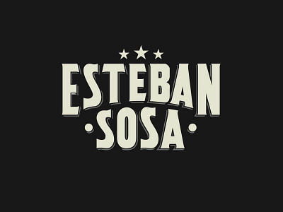 Esteban Sosa II brandidentity branding design lettering letters logotype photography typography