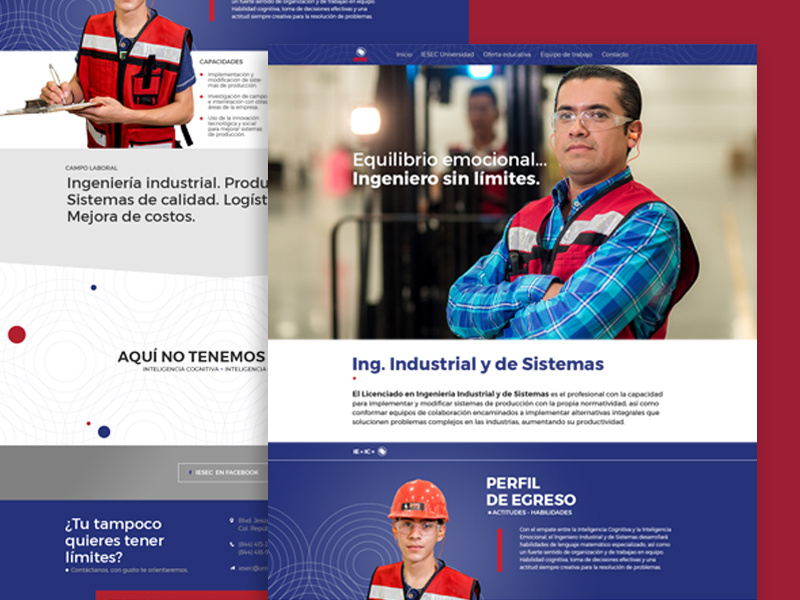 IESEC website - Laptop industrial responsive laptop internet web design design digital university ux ui iesec website