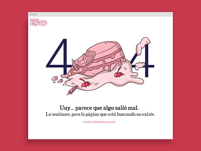 Pastelería La Salle website - 404 404 cakes designer responsive saltillo ui ux web design