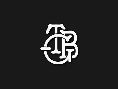 TGB Monogram branding design lettering letters logo monogram monogram logo typogaphy