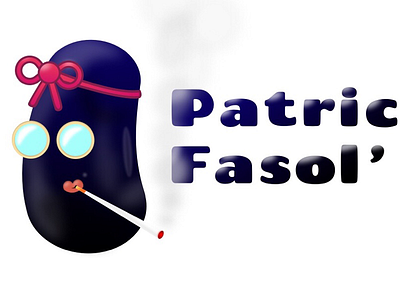 Patric Fasol bean creature illustration logo patrice fasol