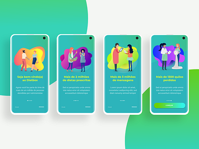 Dietbox App onboarding