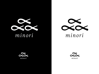 minori logo branding design logo