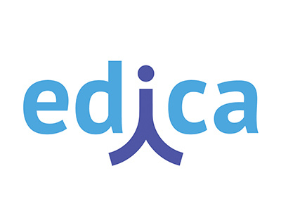 Edica logo career education logo