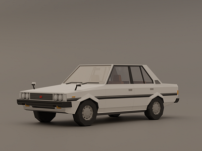 Lowpoly Corolla DX