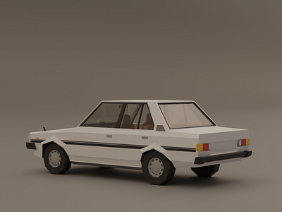 Lowpoly Corolla DX