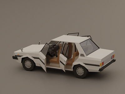 Lowpoly Corolla DX