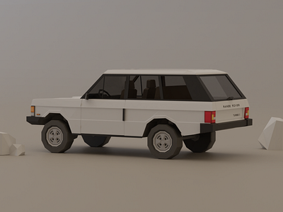 LOWPOLY RANGE ROVER