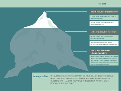 Iceberg Model Segmentation branding design graphic design logo strategy