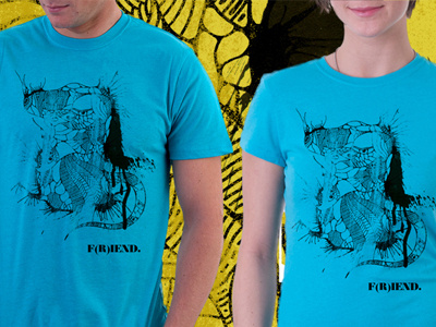 F(r)iend graphic design graphic tees illustration t shirts t shirts design
