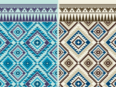 Navajo Pattern ethnic graphic design illustration navajo