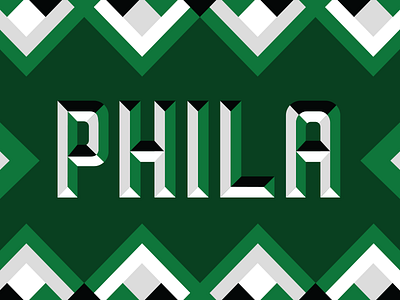 Phila philly sports sports design type type design vector