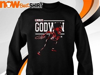 Chris Godwin 14 chibi signature shirt