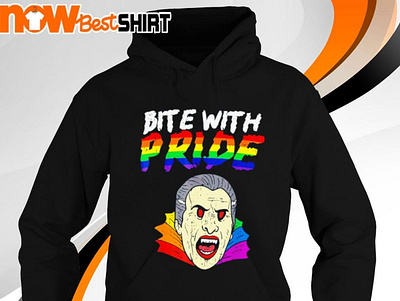 Bite with pride Vampire Dracula Gay Pride LGBT Halloween shirt gay pride lgbt halloween vampire dracula