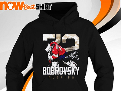 Sergei Bobrovsky Florida 72 signature shirt sidney crosby