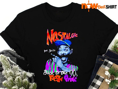 Nostalgic Will Smith back to the 90’s fresh prince shirt