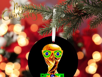 We love Brazil ornament